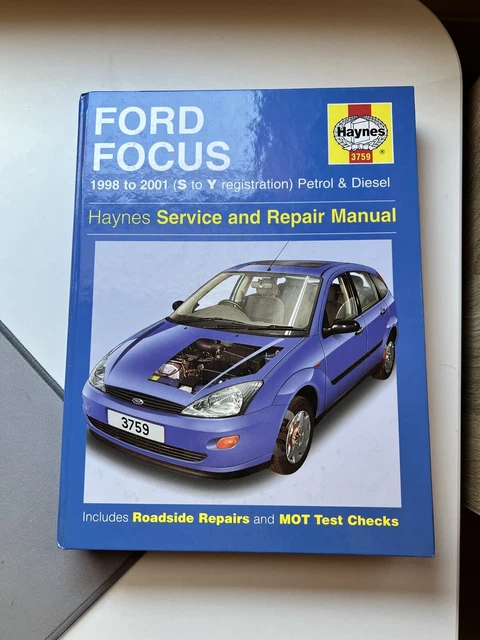 FORD FOCUS MK1 1998-2001 gasolina y diésel Haynes manual n.º 3759 EUR 1 ...