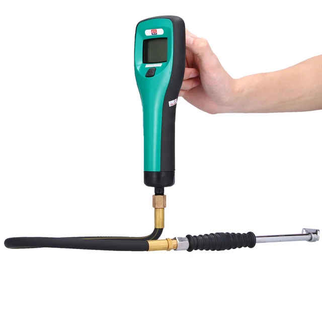 ♡ Rilevatore di gas portatile gomma lega di acciaio ABS per testare pneumatici automobilistici