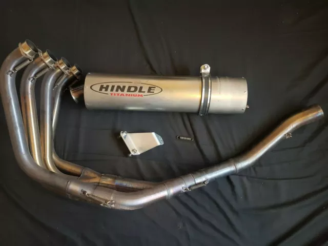 Suzuki Gsxr 600 750 K1 K2 K3 Hindle Titanium Downpipes Exhaust Race System