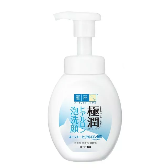 [ROHTO HADALABO] Gokujyun Hyaluronic Acid Foaming Face Wash 160ml JAPAN NEW