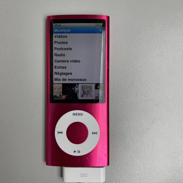 Apple Ipod Nano 8go - 8gb - Batterie HS - Baladeur Mp3 - A1320 - 5ème Génération
