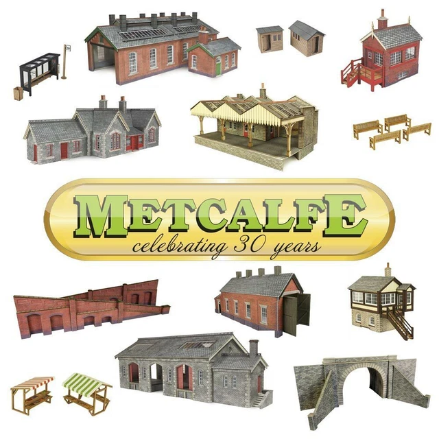 OO GAUGE METCALFE Model Railway Kits Choose From 105 Card Kits Brand