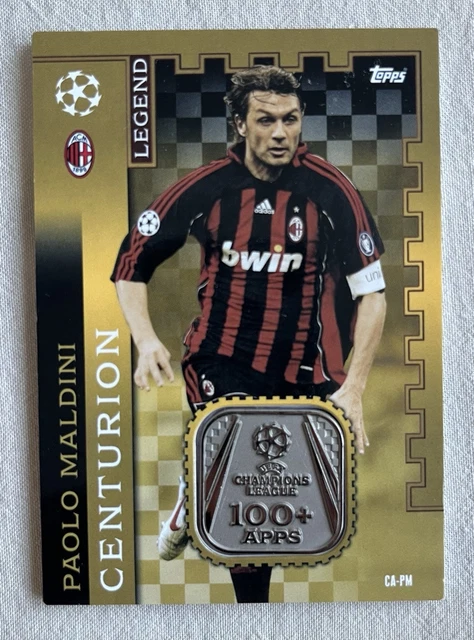 99シリ】マルディーニ panini soccer auto
