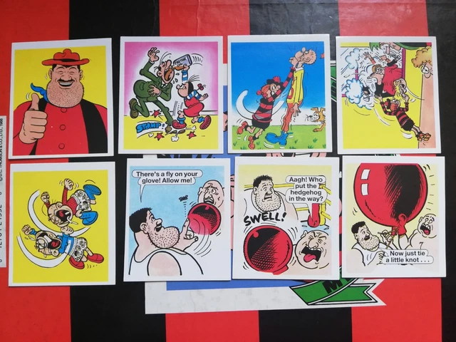 MERLIN BEANO DANDY Comic Scrap Book Stickers 1991 Select The Sticker ...