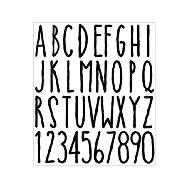 LARGE CARDBOARD LETTERS Vinyl Letter Sticker Letters Sticker £7.02