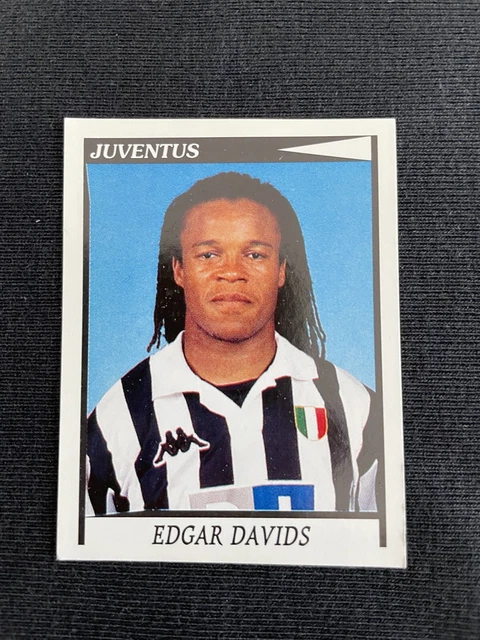 Carte Panini Calcio 1998-99 #38 - Edgar Davids (Juventus/Holland) - Italie