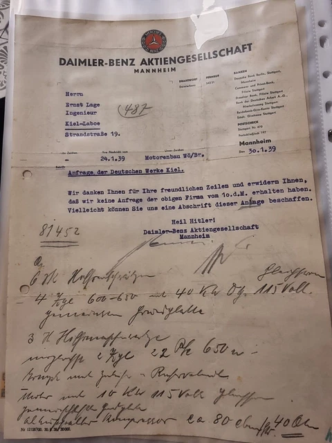 Mercedes Benz Document Correspondance - Special Offer Over 300 Documents