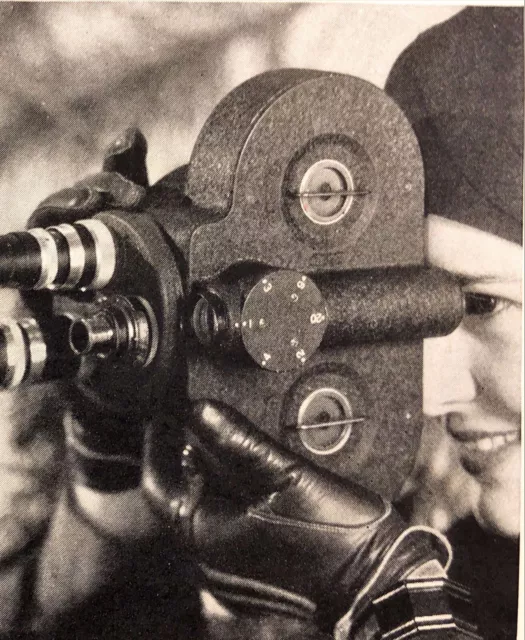 1931 Bell & Howell Filmo Personal Movie Camera Vintage Print Ad