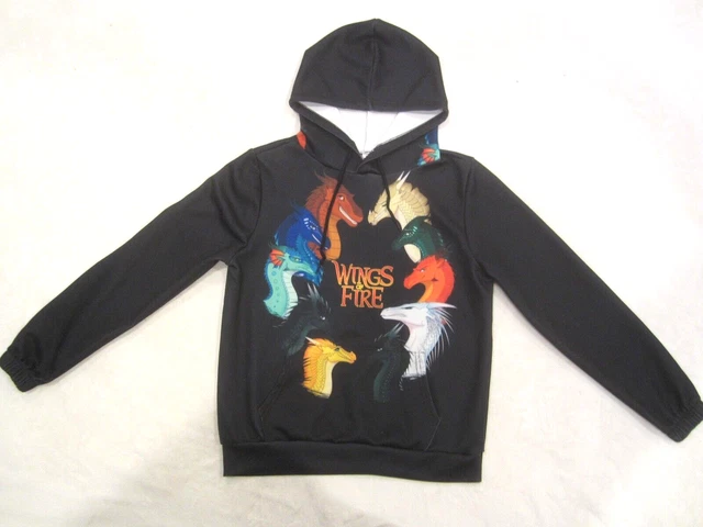 Wings Of Fire Boys Hoodie Sweatshirt Youth Size Small Pictured