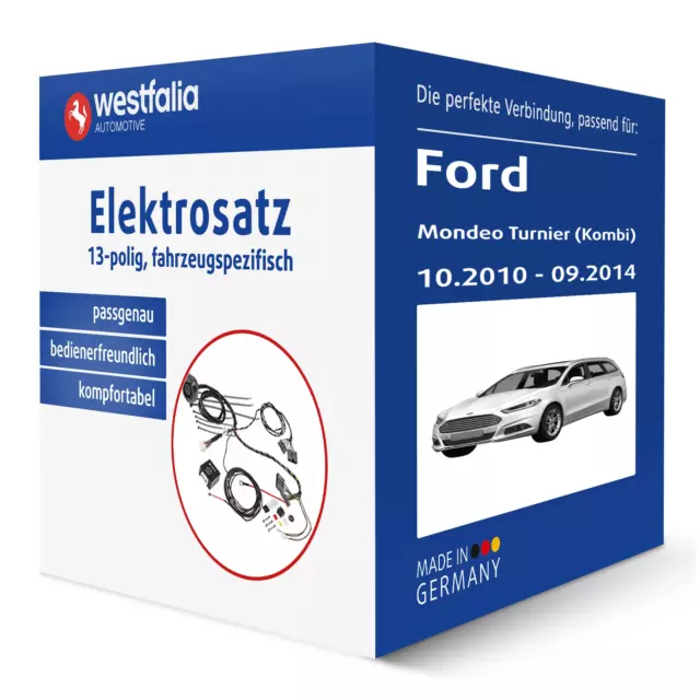 Elektrosatz 13-pol. sp. für Ford Mondeo Turnier (Kombi) IV Typ BA7 10-14 NEU TOP