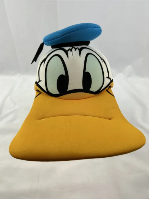 Disney Parks Authentic Original Long Bill Donald Duck Hat Cap Adult Size