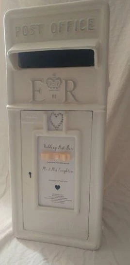Custom Royal Mail Post Box Wedding Sign – Personalised Keepsake For Your Big Day