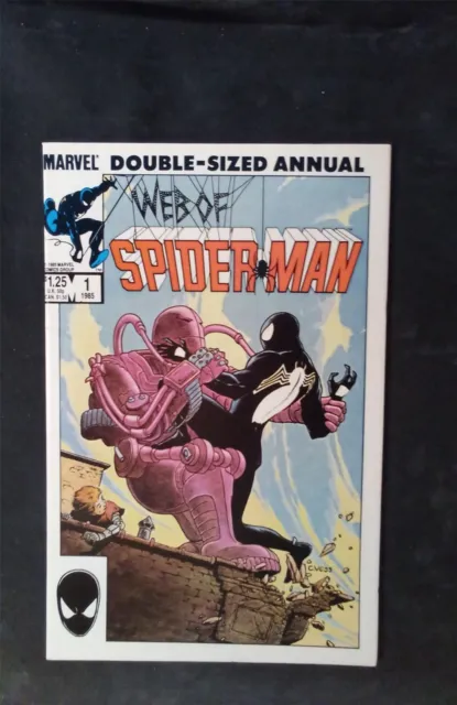 Web of Spider-Man Annual #1 1985 marvel Comic Book