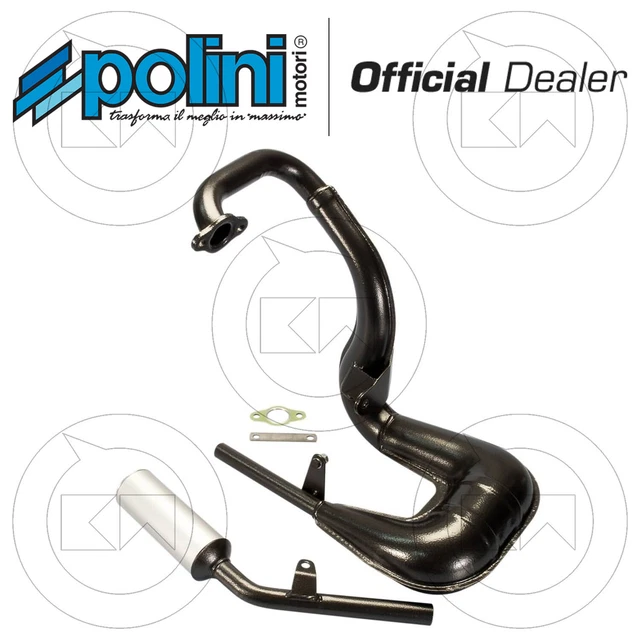 Marmitta Giannelli SILENZIATORE PER MARMITTA POLINI VESPA 50 HP