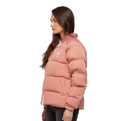 adidas puffer jacket pink
