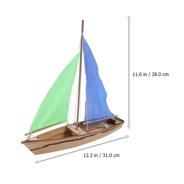 BOAT BUILDING KIT for Kids Model Kits Sailing Dinghy 3d Puzzle 17.82 PicClick AU