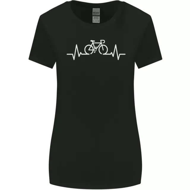 Bicicletta Pulse Ciclismo Ciclisti Bicicletta MTB Donna più Ampia Taglio T-Shirt