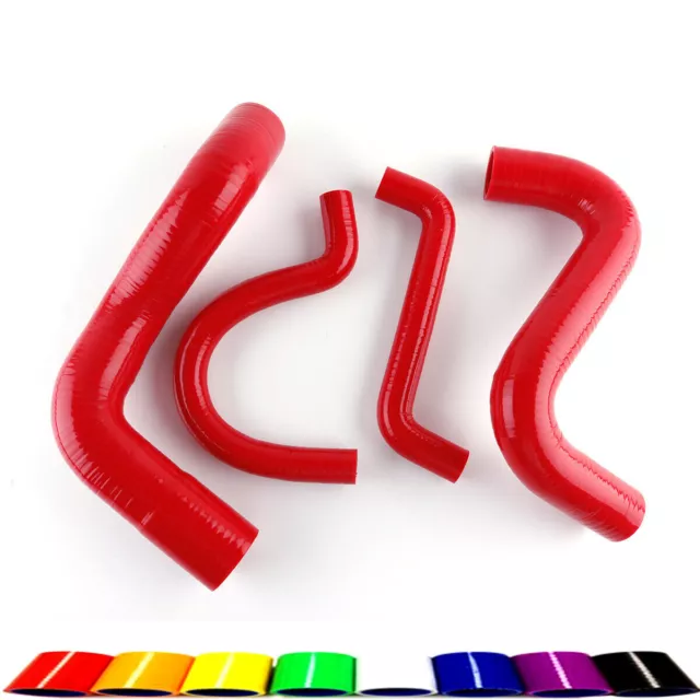 For Ford Falcon EA EB 6CYL1991-1993 Red Radiator Silicone Coolant Hose Kits