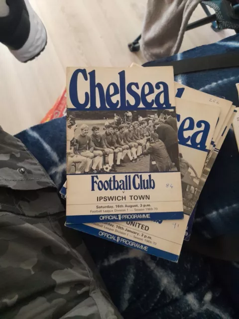 Chelsea v Ipswich town season 1969-1970