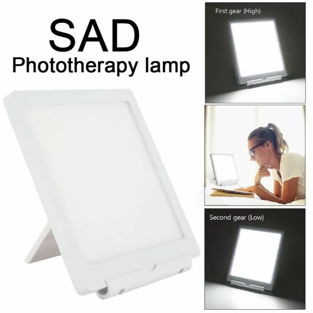 Therapy Lamp SAD Lux Light Seasonal Affective Disorder Phototherapy Mood Healing