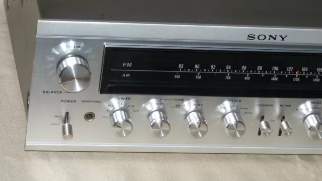 Sony STR-7055 -  AM/FM Stereo Receiver  -  großes vintage Model  - 3