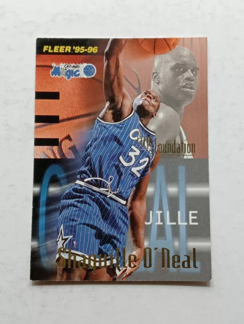 card Fleer '95-96 SHAQUILLE O' NEAL numero 409