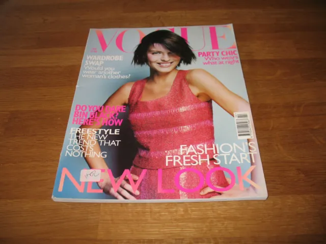 Vogue magazine 1999 UK choose your issue from the dropdown list