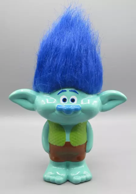 Branch Trolls Bank Dreamworks 2016 Ceramic coin bank FAB NY Blue Troll