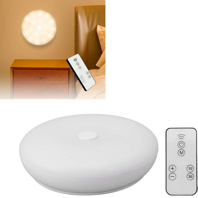 LED Wall Light ABS Bedroom Bedside Lamp Portable Night Light  Home