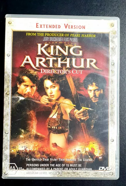King Arthur DVD Director's Cut Steel book Movie Film (2017) Action Drama School