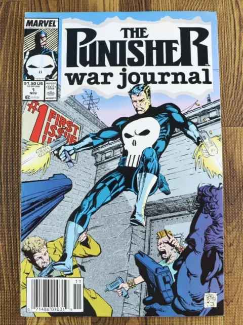 1988 Marvel Comics The Punisher War Journal #1 NEWSSTAND FN/FN+