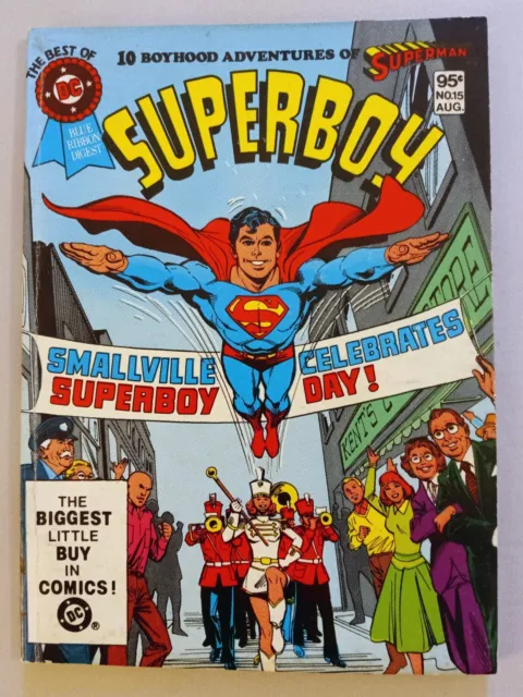 Best Of Dc Blue Ribbon Digest #15, Superboy, Fn+, Bronze Age, 1981
