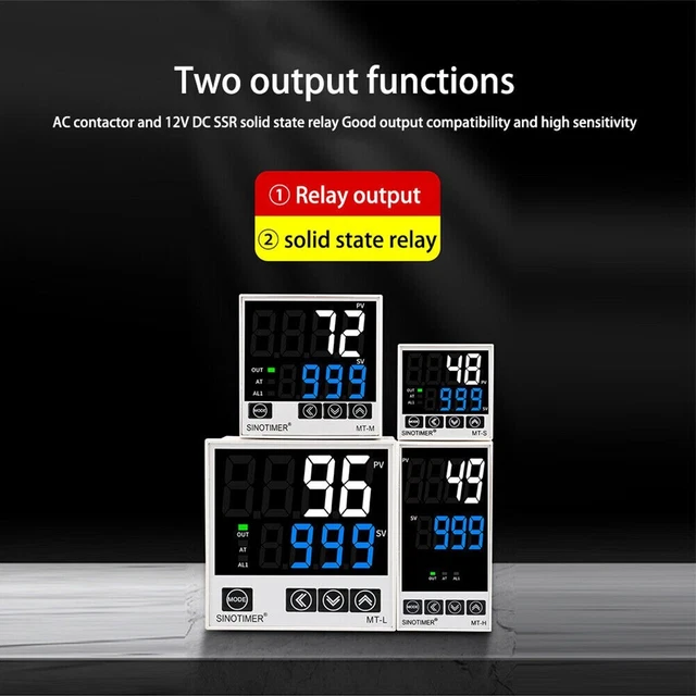 Clever Thermostat 100-240 V AC ±0.5 % FS 150 VAC/1 Min MT-S/MT-M/MT-H/MT-L