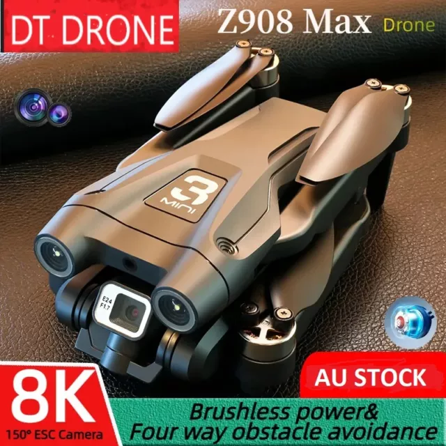 DT908 Pro Max 8k Drone-BLACK