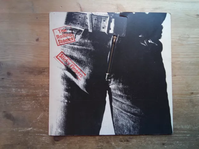 The Rolling Stones Sticky Fingers A3/B5 Press EX Vinyl LP Record Album COC59100