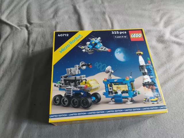 LEGO Set 40712 Classic Space Micro Rocket Launchpad nuovo IMBALLO ORIGINALE