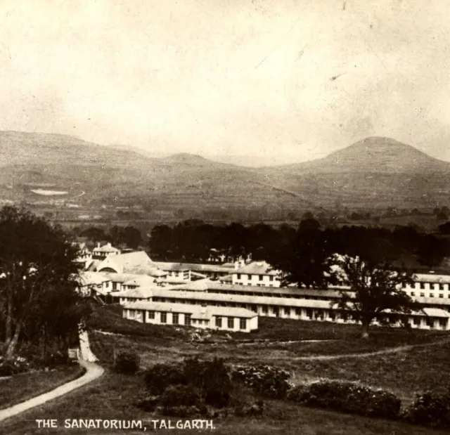 Postcard RPPC The Sanatorium Talgarth social medical history c1910 #69