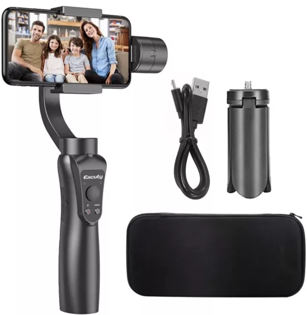 S5 3-Axis Handheld Smart phone Gimbal Stabilizer for VLOG Live video  uk store