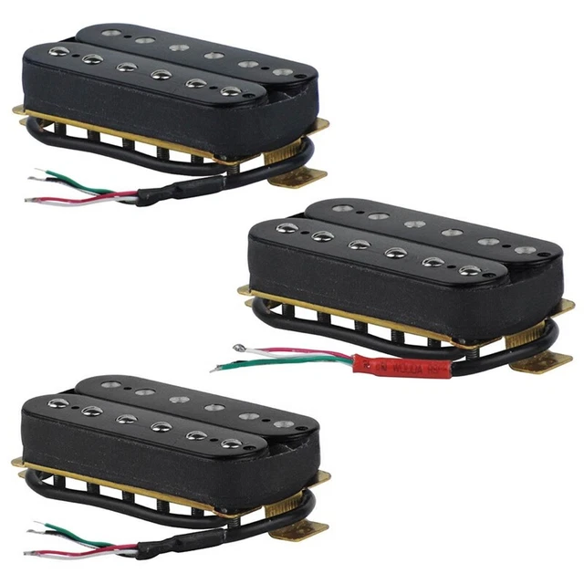 Elric Guitar Humbucker Pickups Neck Alnico V Pickup Black R1Y4
