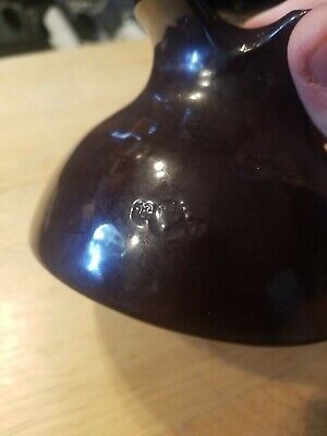 Brown Dark Chocolate No Name Porcelain Insulator - Can't decipher the marking 3