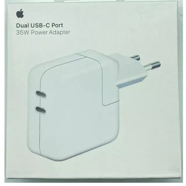 35W USB-C Dual Schnellladegerät Netzteil für Apple Macbook iPad Pro Mini OEM NEU