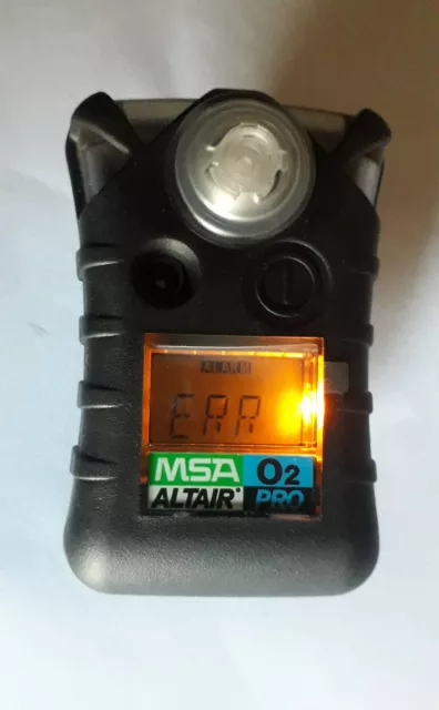 MSA Altair Pro oxygen gas detector - o2 monitor