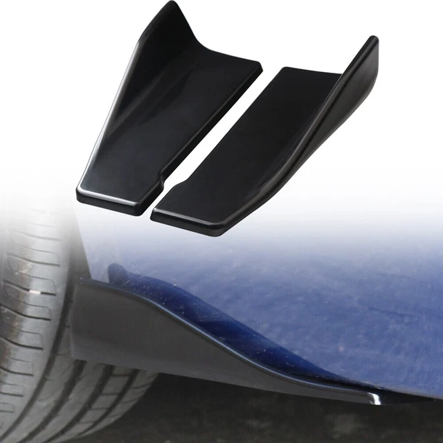 Gonna paraurti auto modificato lato labbra posteriore ali 13 78 ABS