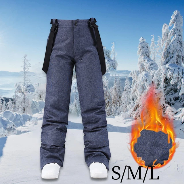 PANTALON DE SKI de neige coupe vent isol chaud hiver hommes
