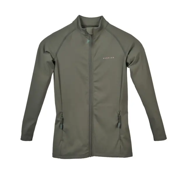 Shires Aubrion Young Rider Non-Stop Jacket - Olive