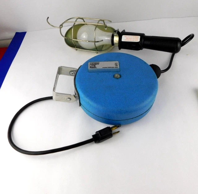VTG CORDOMATIC HANDY Lite Reel 15' Retractable Cord Reel Drop Trouble