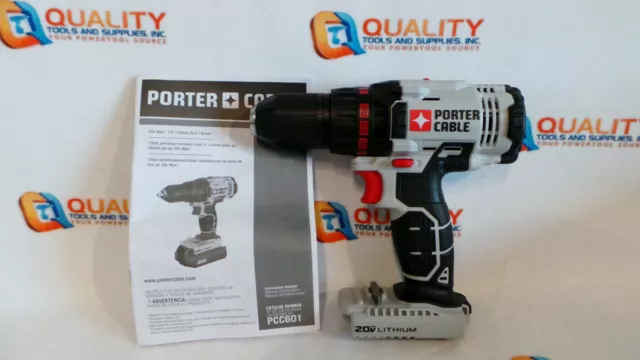 PORTER CABLE PCC601 20V MAX Li-Ion Cordless 1/2" Drill/Driver - Bare Tool