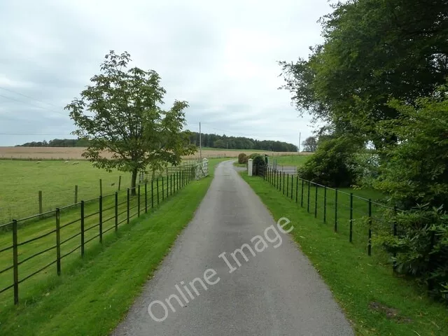 Photo 6x4 Garlieston House View along the road away from Garlieston House c2011