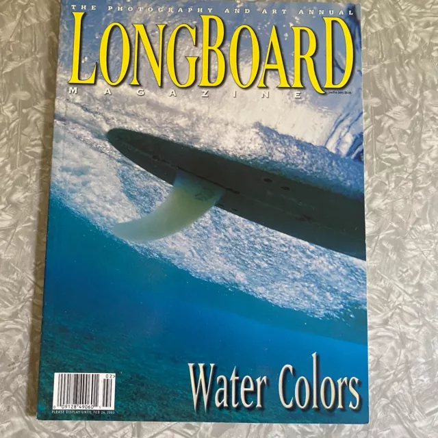 Longboard Surfing Magazine Volume 10 Issue 8 Photography Art Annual Jan/Feb 2003