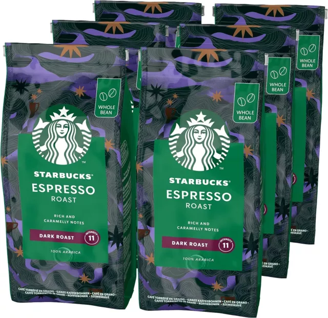 Café en grain Starbucks Espresso Dark Roast 450 g